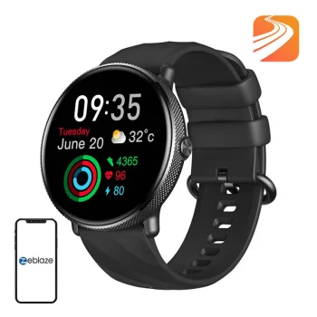 Viedpulkstenis Zeblaze GTR 3 Pro (melns) | Smartwatch (Black)