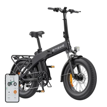 Saliekams elektriskais velosipēds ENGWE EP-2 3.0 Boost 250W 20", Black