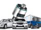 Bluetooth FM Transmitter & Car Charger with 2x USB, Silver-Black