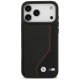 BMW iPhone 17 Pro Max vāciņš M Carbon Line & Logo MagSafe, sarkans