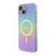 Guess iPhone 15 Case IML Iridescent MagSafe, Purple