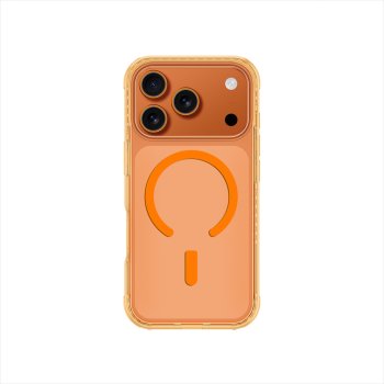 AmazingThing Titan Pro maciņš iPhone 17 Pro ar MagSafe saderību – oranžs | Phone Case Cover