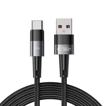 Tech-Protect UltraBoost USB-C / USB-C kabelis 66W 6A 2m, pelēks