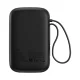 Baseus QPow 2 30W 10000mAh portatīvais akumulators ar iebūvētiem USB-C kabeļiem - Melns | Power Bank With Built-In...