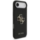 Guess Grained Big 4G & Classic Logo vāciņš iPhone Air - melns