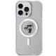 Apple iPhone 14 Pro Max 6.7\" Karl Lagerfeld Karl&Choupette Glitter MagSafe Case Cover (KLHMP14XHGKCNOT), Silver |...
