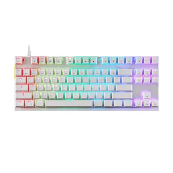 Механическая игровая клавиатура Motospeed K82 RGB (белый)