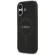Guess Saffiano Classic Logo MagSafe vāciņš iPhone 17, melns