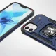 Wozinsky Ring Armor vāciņš iPhone 14 Plus ar gredzenveida turētāju un statīvu, zils