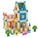 Деревянный конструктор для постройки дома 6в1 128 деталей ECOTOYS