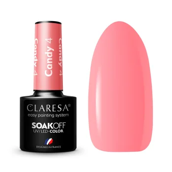 Claresa Candy 4 hibrīda nagu laka 5g