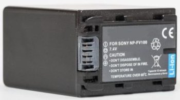 Аккумулятор для видеокамер Sony NP-FV100 3900mAh
