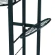 ModernHome PJJPS0014 metāla puķu statīvs, 6 līmeņi, melns