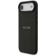 Guess Grained Ring MagSafe Phone Case Cover iPhone 17 Air - black