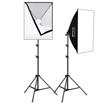 Softbox studijas apgaismojuma komplekts, 50x70 cm, 2 gab.