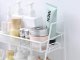 Two-Tier Kitchen and Bathroom Organizer Shelf, White