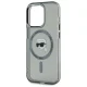 Чехол Karl Lagerfeld для iPhone 15 Pro MagSafe IML Metal K. Head, черный
