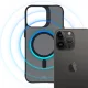 Чехол 3mk Smoke MagCase для iPhone 14 Pro с MagSafe, полупрозрачный