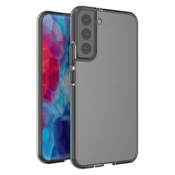 Spring Case telefona vāciņš Samsung Galaxy S22+ (S22 Plus), melns