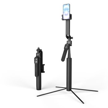 Wozinsky WST-360YS pašbildes statīvs ar trijkāja funkciju un 360° AI automātisku sejas sekošanu ar žestu vadību...