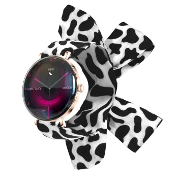 Viedpulkstenis Forever Lucca SB-370 1.43" AMOLED IP68, rozā zelts