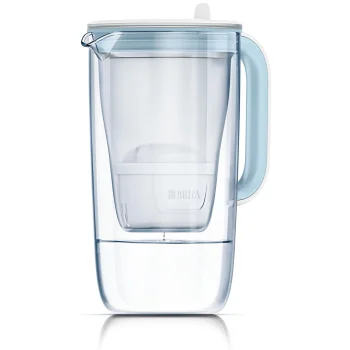 Стеклянный фильтр-кувшин для воды Brita Model One 2.5 л, Прозрачный / Синий