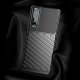 Sony Xperia 1 III Thunder Series Twill Texture TPU Mobile Phone Cover Case, Black | Vāks Maciņš Maks Apvalks Bamperis