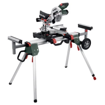 Торцовочная пила Metabo KGS 216 M с протяжкой и подставкой KSU 251