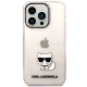 Karl Lagerfeld vāciņš iPhone 14 Pro 6.1\" Choupette Body KLHCP14LCTTRI, rozā