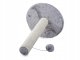 Cat Scratching Post with Toy, 43 cm, Grey