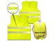 Yellow Reflective Safety Vest, XXXL