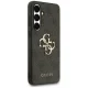 Чехол Guess для Samsung Galaxy S25 FE HC PU Leather 4G Metal Logo черный