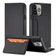 Magnet Card Case iPhone 13 Pro maciņš ar karšu turētāju Black