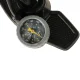Rallex Floor Bicycle Pump with Pressure Gauge, 11 Bar, Black