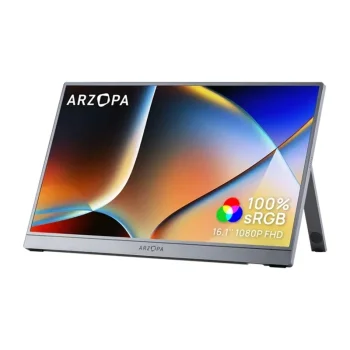 Портативный монитор ARZOPA Z1C 16.1" Full HD IPS 60Hz серый
