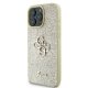 Guess Fixed Glitter Big 4G Case for iPhone 16 Pro - Gold