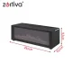 Aromāta difuzors Zortiva ar LED kamīna efektu 150ml, melns
