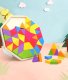 Bakalu Wooden Logic Game Triangles Puzzle, 72 pcs.