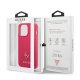 Guess Saffiano 4G Small Metal Logo Case for iPhone 13 / 13 Pro, Pink