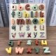 Educational Wooden Puzzle Alphabet Zkb-2053