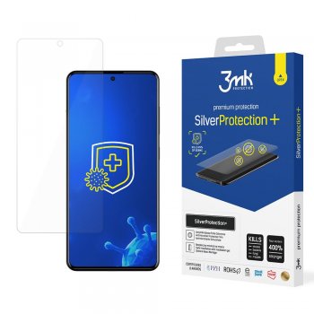 3MK Samsung Galaxy A51 (SM-A515F) Antibakteriāla Telefona Aizsargplēve Silverprotection | Antibacterial Screen...