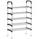 Gotel M12B2 Metal Shoe Rack, 7 Tiers