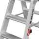 Складная табурет-стремянка Hailo Master D80, 2 x 3 ступени