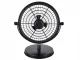 Galda ventilators ar USB-C barošanu, melns