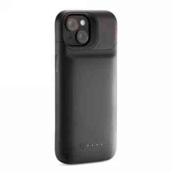 Mophie Juice Pack futrālis iPhone 15 ar iebūvētu 2400 mAh enerģijas banku - melns | case for with built-in power...