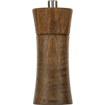 Zassenhaus Frankfurt Salt Mill Walnut Wood, 14 cm