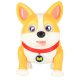 Interactive Corgi Robot Dog Toy with Lights and Music