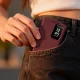 Atverams vāciņš Tech-Protect Smart Wallet priekš Samsung Galaxy S26+, bordo