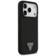 Guess iPhone 17 Pro Max Case Silicone Triangle Logo MagSafe, Black