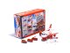 Kids Toy Transport Cargo Transporter Aircraft Airplane + 3 Fire Engines